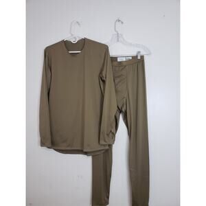 (D4) Milliken Military Men's Top Bottom Size S Cold Weather Genn lll Drawer Set